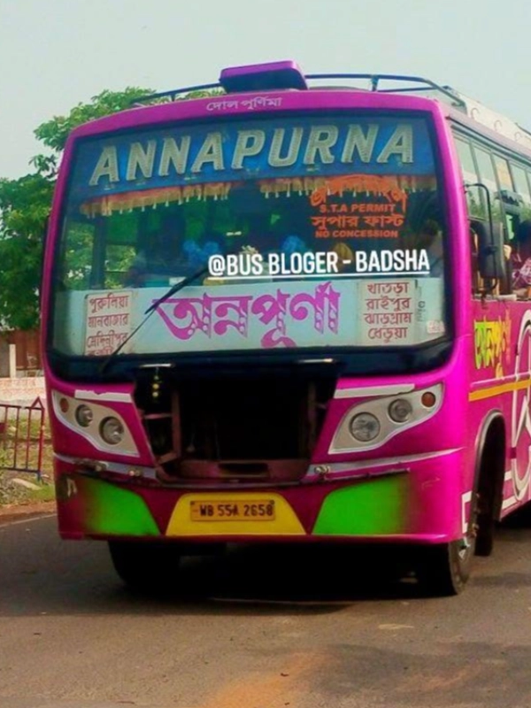 ANNAPURNA bus WB55A2658